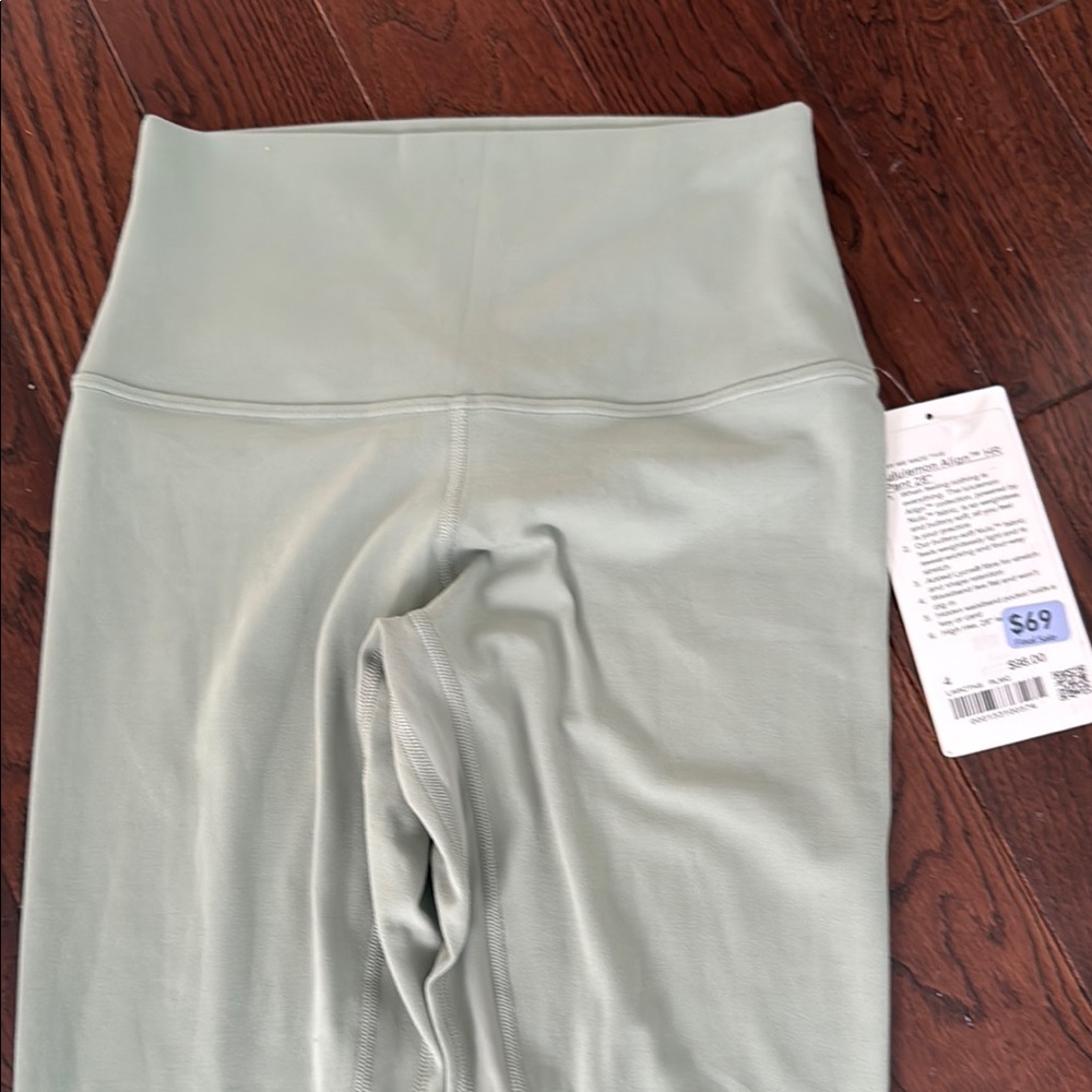 Lululemon Align HR Pant 28” in palm court size 4